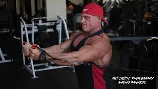 David Bourlet at gold gym Venice California
