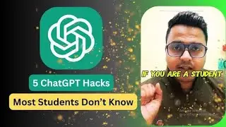 I Wish I Knew These 5 ChatGPT Study Hacks Earlier 😳📚