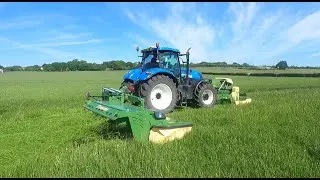 New mowers dropping some grass
