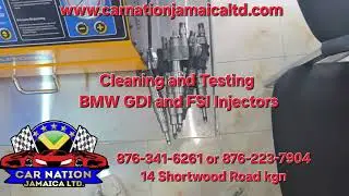 CLEANING BMW GDI AND FSI INJECTORS 