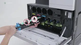 Lexmark XC9265 - Replacing a photoconductor unit