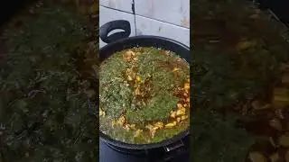 मेथी पालक और सरसों का साग बनाए देसी तरीके से। Easy saag recipe @KhannaMeriKitchenSe 