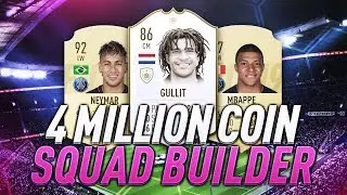 MY 4 MILLION COIN FUT CHAMPIONS SQUAD BUILDER!! FIFA 19 Ultimate Team