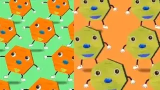 Shape Wave Dancing Polygons Six & Seven Motion Effects / Sponsored  by: G Major Effects 
