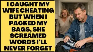 Caught My Wife Cheating But When I Packed My Bags, She Screamed Words I&rsquo;ll Never Forget #cheating