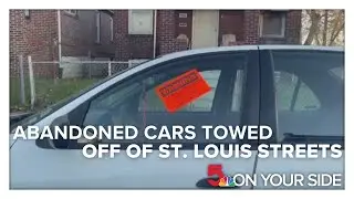 'Tow blitz' aims to remove abandoned and derelict vehicles from north St. Louis streets