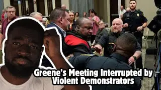 Chaos at Marjorie Taylor Greene&rsquo;s Town Hall: Protesters Tasered and Arrested