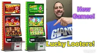 I Play Both Versions of the New Lucky Looters Games by Aristocrat! 