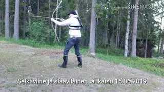 Working on back quiver and Slavic technique