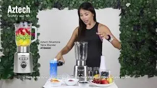 Silvertone Table Blender (ATB6600) & APB880 Portable Blender Demo