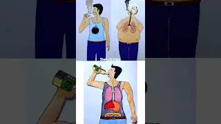 3 in 1 awareness video about smoking and drinking #shorts  #shortvideo #art #drawing #stopsmoking