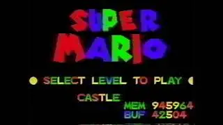 SM64 Early 1994 Build