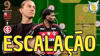 PAQUETÁ TITULAR? A ESCALAÇÃO DO FLAMENGO PARA VENCER O INTERNACIONAL