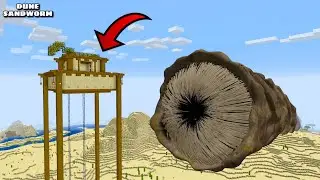 SURVIVING FROM DUNE SANDWORM ARRIVAL in Minecraft - Gameplay - Coffin Meme