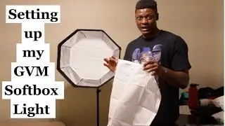 Setting up my GVM SOFTBOX Light