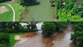 🌊Shocking Before & After! Guadalupe River Flooding in 4K &ndash; Texas Hill Country Drone Reveal🚁📍