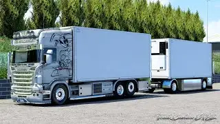 Scania Rjl Autotreno Frigo 4-5-6 Serie [Add-on]
