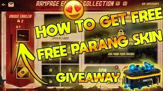 FREE FIRE RAMPAGE EMBLEM COLLECTION EVENT - FREE FIRE RAMPAGE EMBLEM EVENT FULL DETAILS