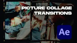 Учебник по созданию коллажей изображений After Effect + 40 переходов!