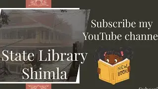 State Library Shimla📚📚|| Bharat Ratna Dr Bhim Rao Ambedkar State Library|| hp state library ||