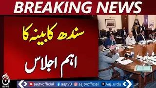 Sindh Cabinet Subcommittee Meeting | Focus on Cost-Cutting Measures - Aaj news