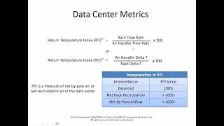 Using RTI, RCI, and PUE for Data Center Design Optimization
