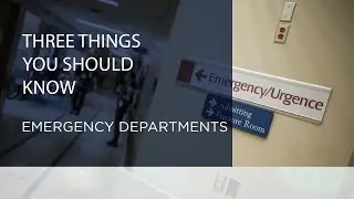 Three things you should know about emergency departments