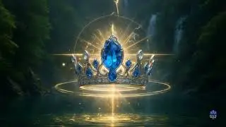 👑 DIVINE PROSPERITY CROWN 963Hz Sapphire Energy (8-Hour SpiritualWealth & CosmicAbundance SoundBath)