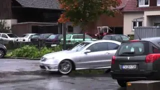 Mercedes CLK 55 AMG StartUp  Acceleration