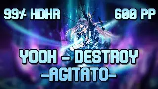 My worst osu! choke | Destroy -agitato- +HDHR