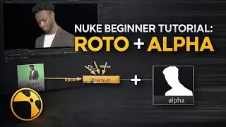 Nuke Beginner Tutorial Full Course in Hindi | Rotoscopy & Alpha