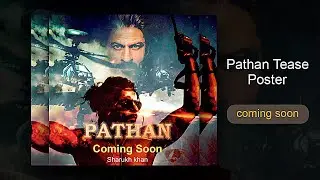 Pathan | Official Teaser Poster in photoshop