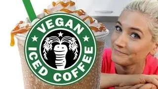 Vegan Frappuccino Starbucks Recipe | The Edgy Veg