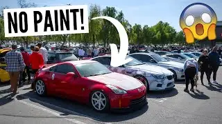 Taking My Half-Sanded 350z To A HUGE Car Show! (500+ CARS)