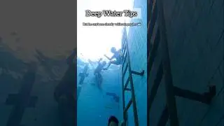 Inside the Deep Water 🏊🏻 Deep Swimming Pool #swimming #underwater #deepwater