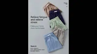 Men's Cotton Boxer Shorts｜Breathable and Skin-friendly