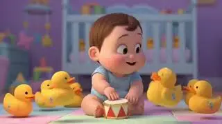 Ding Dang Dudi Dudi 🎵 | Happy Baby Fun Song 😄
