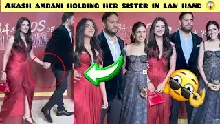 omg shocking Akash ambani Holding Anant ambani's wife hand 😱