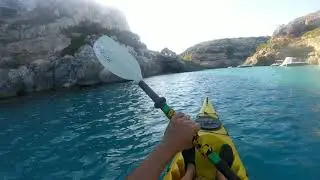 Kayak Mallorca Cap Salines - Cal&oacute; dels Marmols - Es Pontas