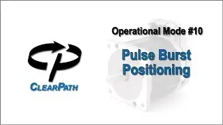 Интегрированный серводвигатель ClearPath: режим позиционирования импульсами