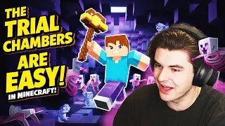 The Trial Chambers are EASY in Minecraft! | Minecraft Gameplay | poison skeletons & Breeze creatures