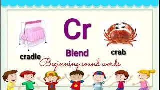 Cr blend words with phonics