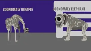 Zoonomaly Giraffe VS Zoonomaly Elephant | Zoonomaly Animation