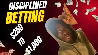 Day 1: Can Smart SportsBetting Turn $250 into $1,000 With Disciplined Betting?