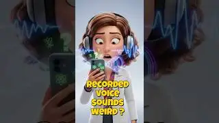 The Science Behind Your Weird Recorded Voice #soundrecognition #sounddetection #viral