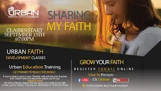 Urban Faith Sharing My Faith!