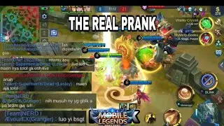 PRANK TELEPORTASI LUO YI, MODE RANK !!! Sumpah BIKIN KETAWA, Teman Random Jadi TOXIK - MobileLegends