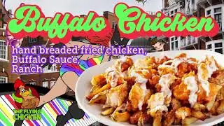 Buffalo Chicken Loaded Fries at French Fry Heaven