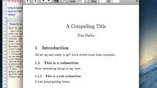 6 Starting from scratch