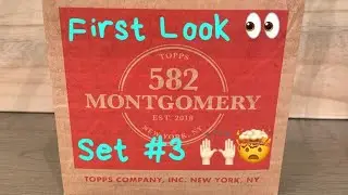 2020 Topps 582 Montgomery Club - Set #3 First Look 👀 Really Sweet Auto 🤯🔥 Good Checklists!